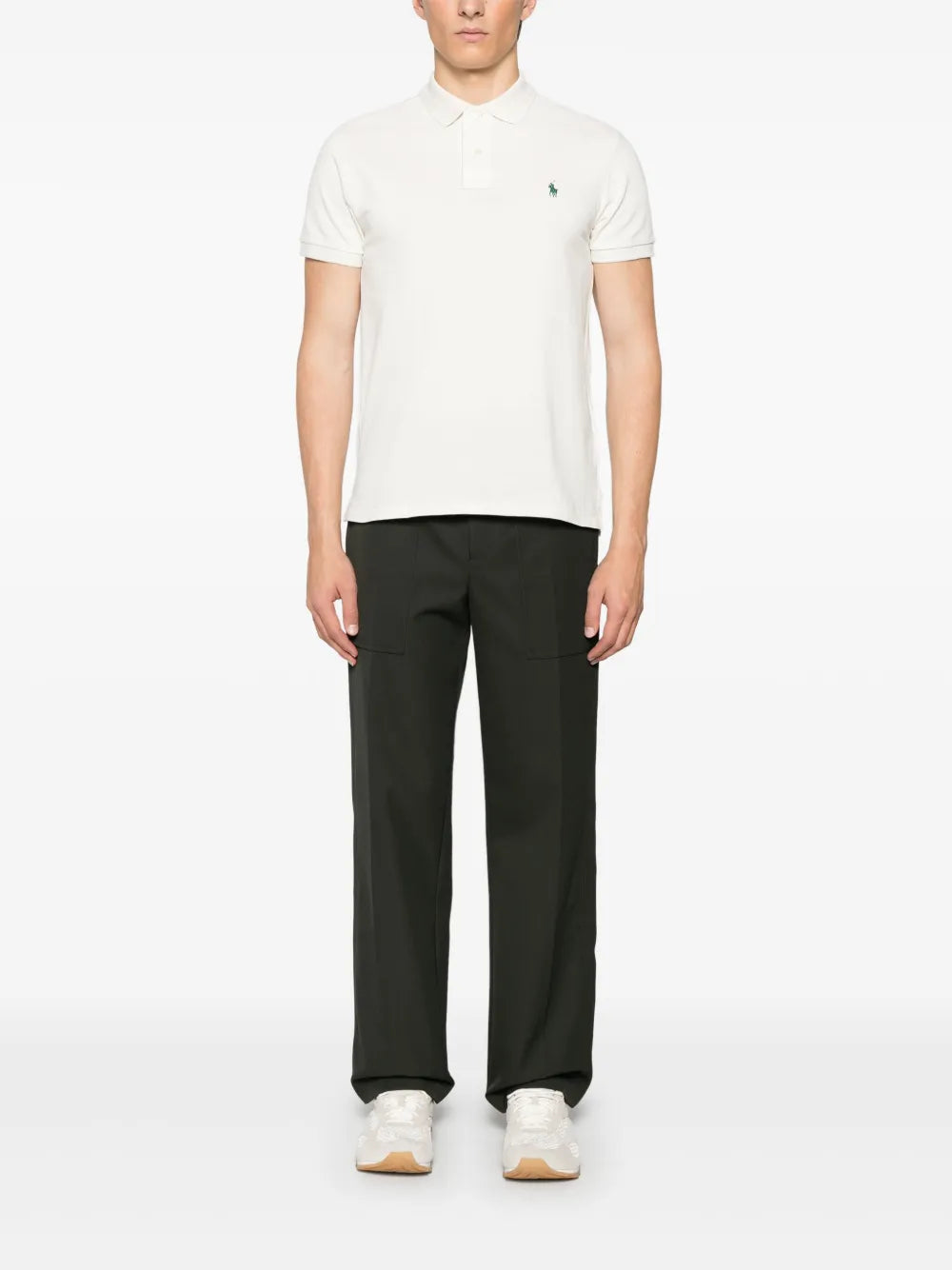 Camisa polo bordada com pônei Polo
