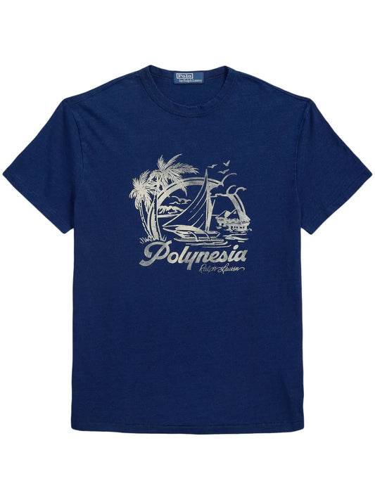 camiseta com estampa gráfica