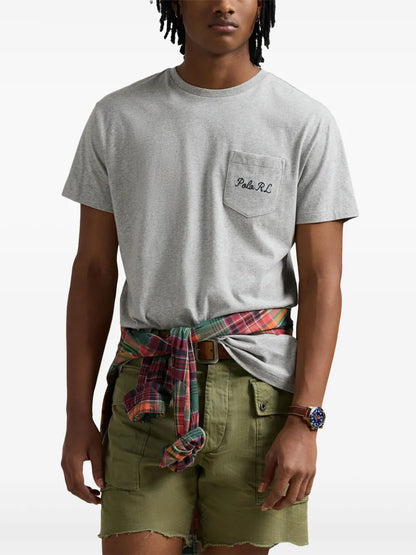 Camiseta Polo com estampa de urso