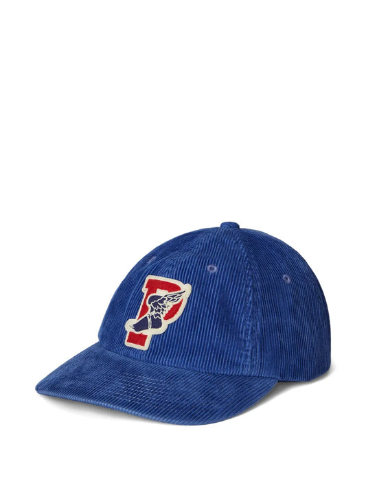 boné de beisebol de veludo cotelê