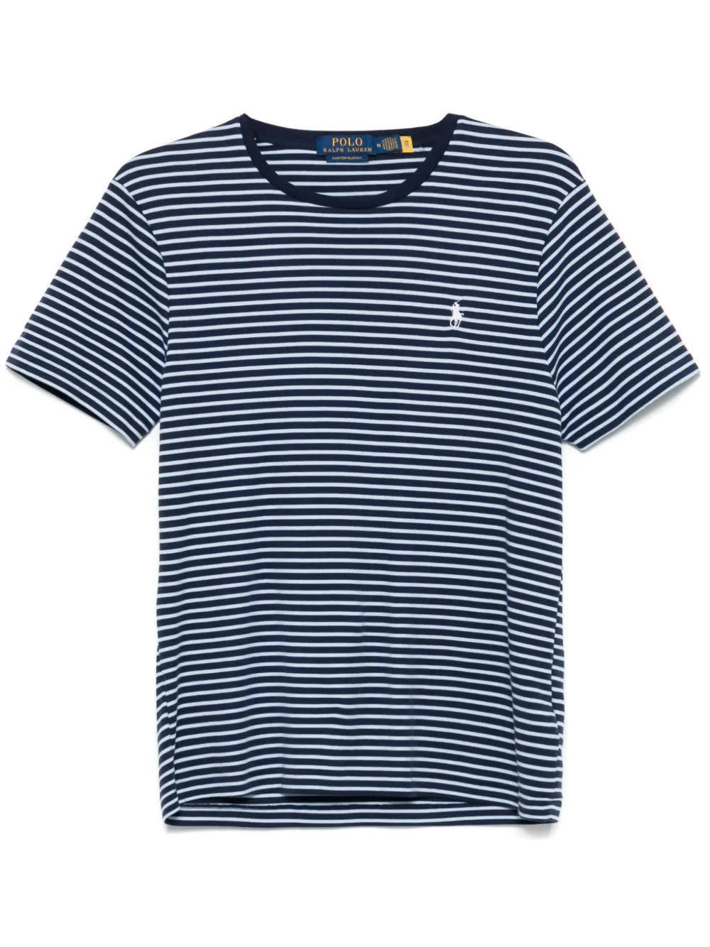 camiseta listrada de algodão