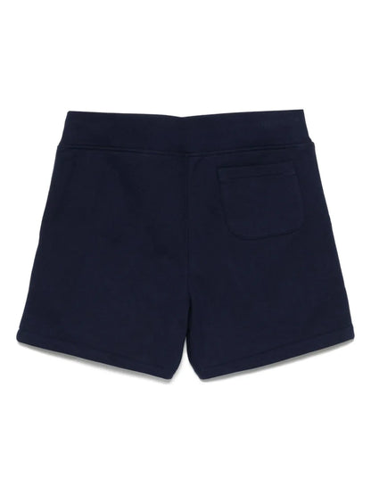 shorts esportivos com logotipo bordado