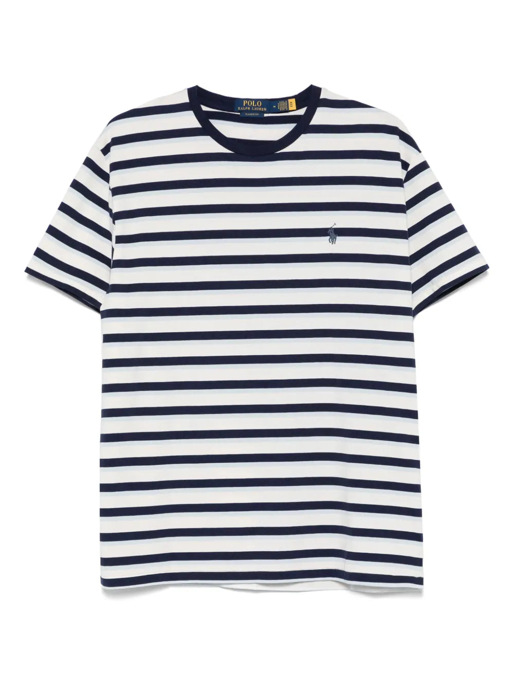 camiseta listrada de malha