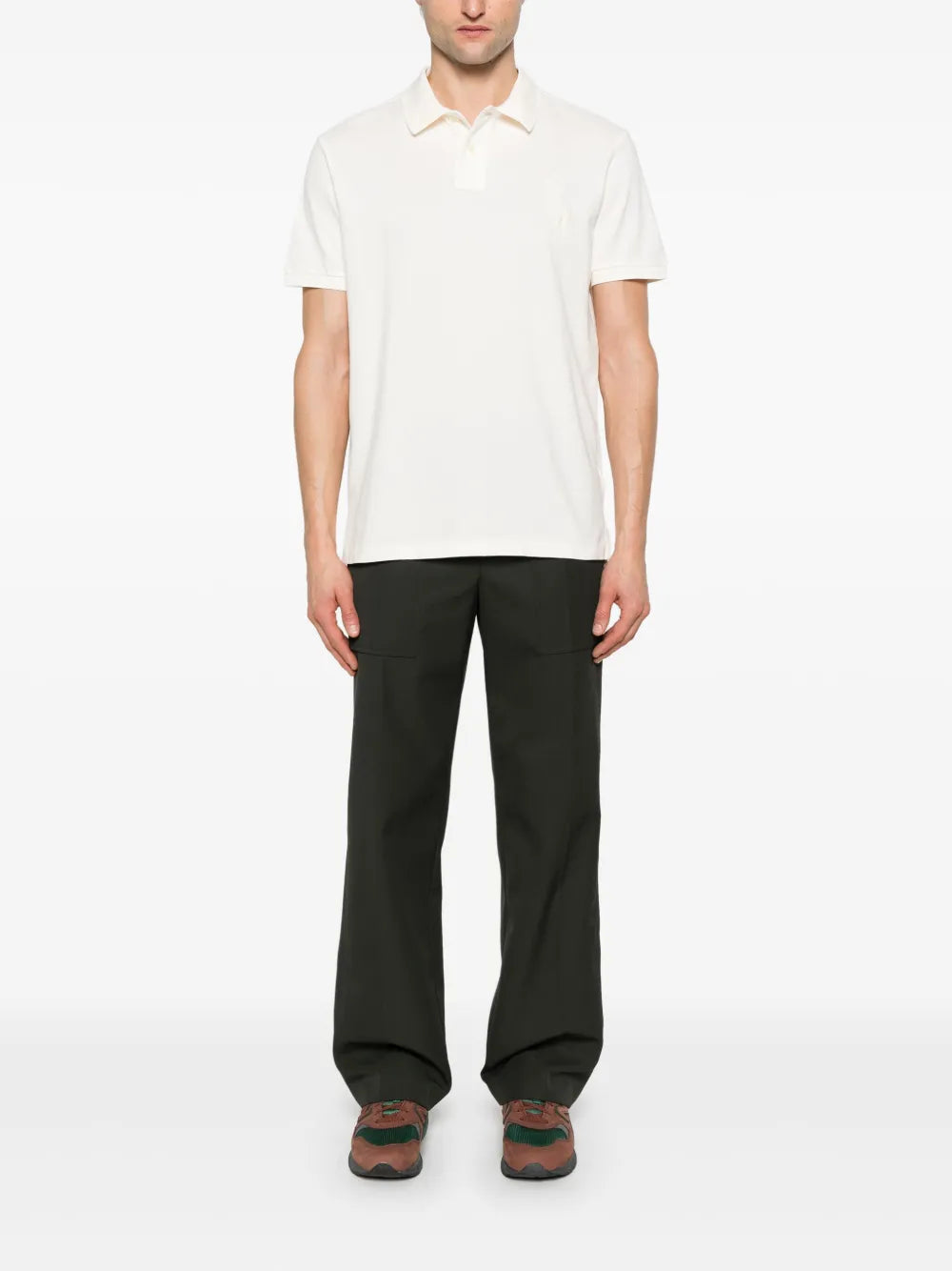 Camisa polo bordada com pônei Polo