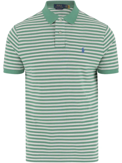 camisa polo de algodão