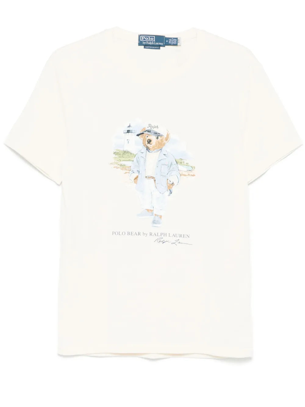 Camiseta slim de malha Polo Bear