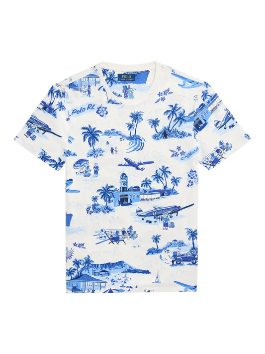 Camiseta com estampa de Natal