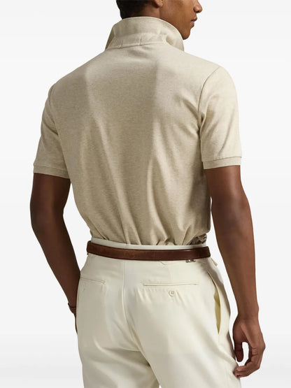 Camisa polo bordada com pônei Polo