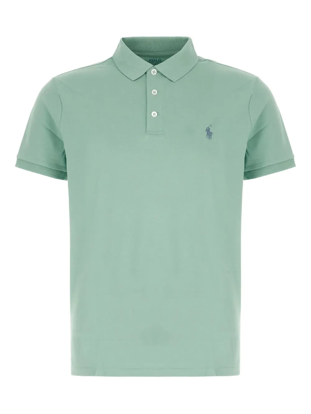 camisa polo de algodão