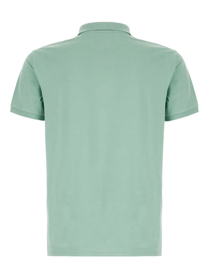 camisa polo de algodão