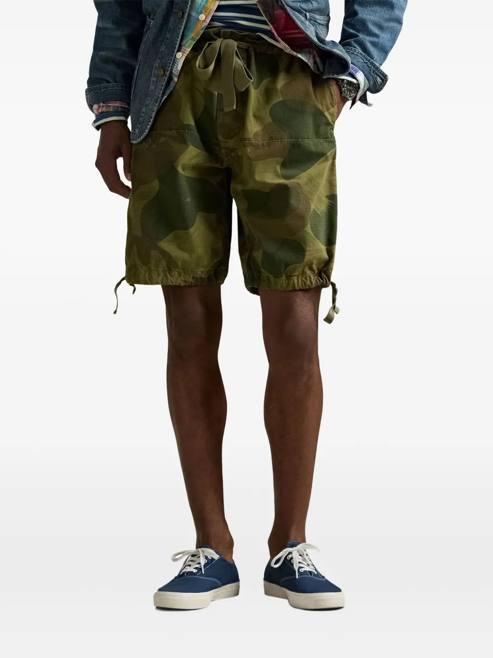 shorts de algodão