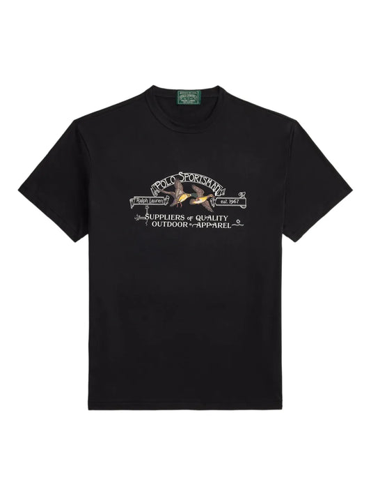 camiseta com estampa gráfica