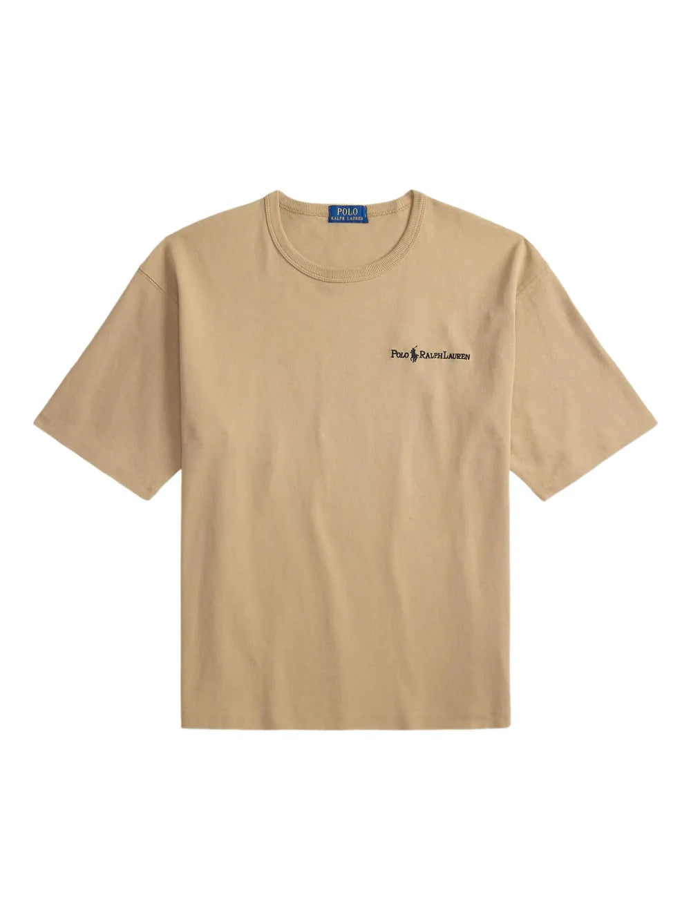 camiseta com logotipo bordado