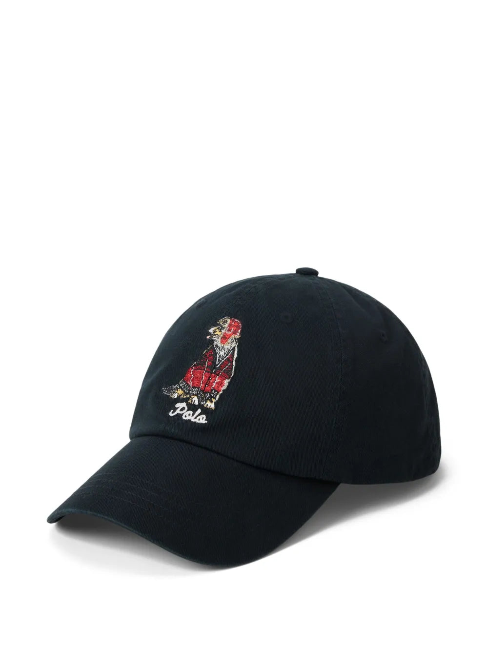 Boné bordado com urso Polo