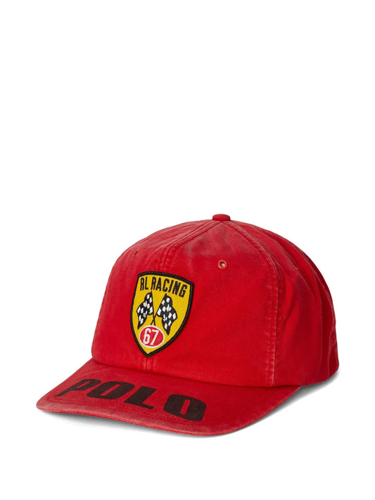 boné com logotipo de corrida