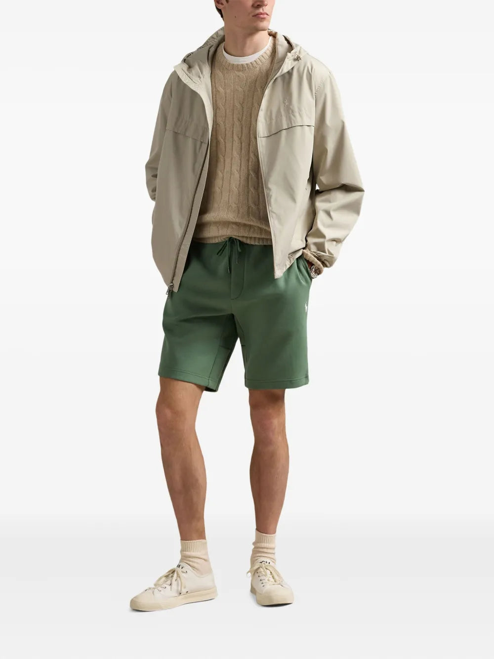shorts com cordão na cintura