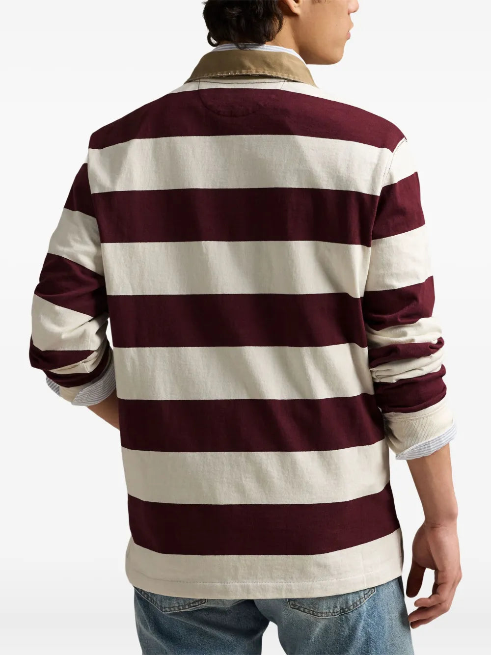 polo de rugby listrado